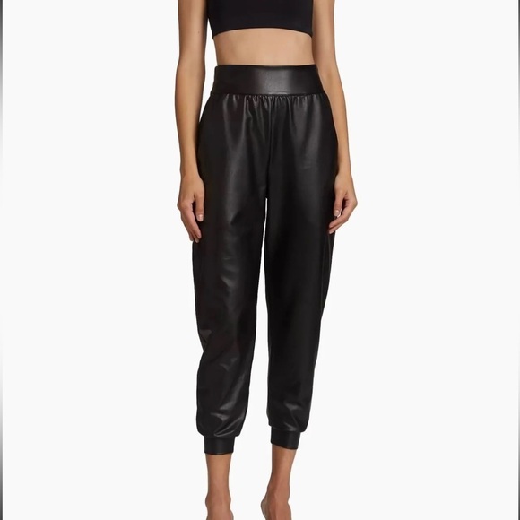 Susana Monoco Faux Leather Jogger - size XS - Picture 1 of 7